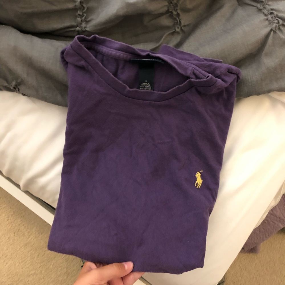 Purple Polo Tee